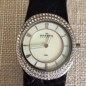 Mother of Pearl and genuine Swarovski watch